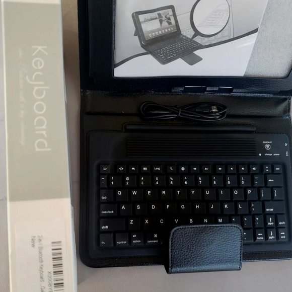 Samsung Galaxy Tablet 8.9" Wireless Bluetooth Keyboard Case - Picture 2 of 8